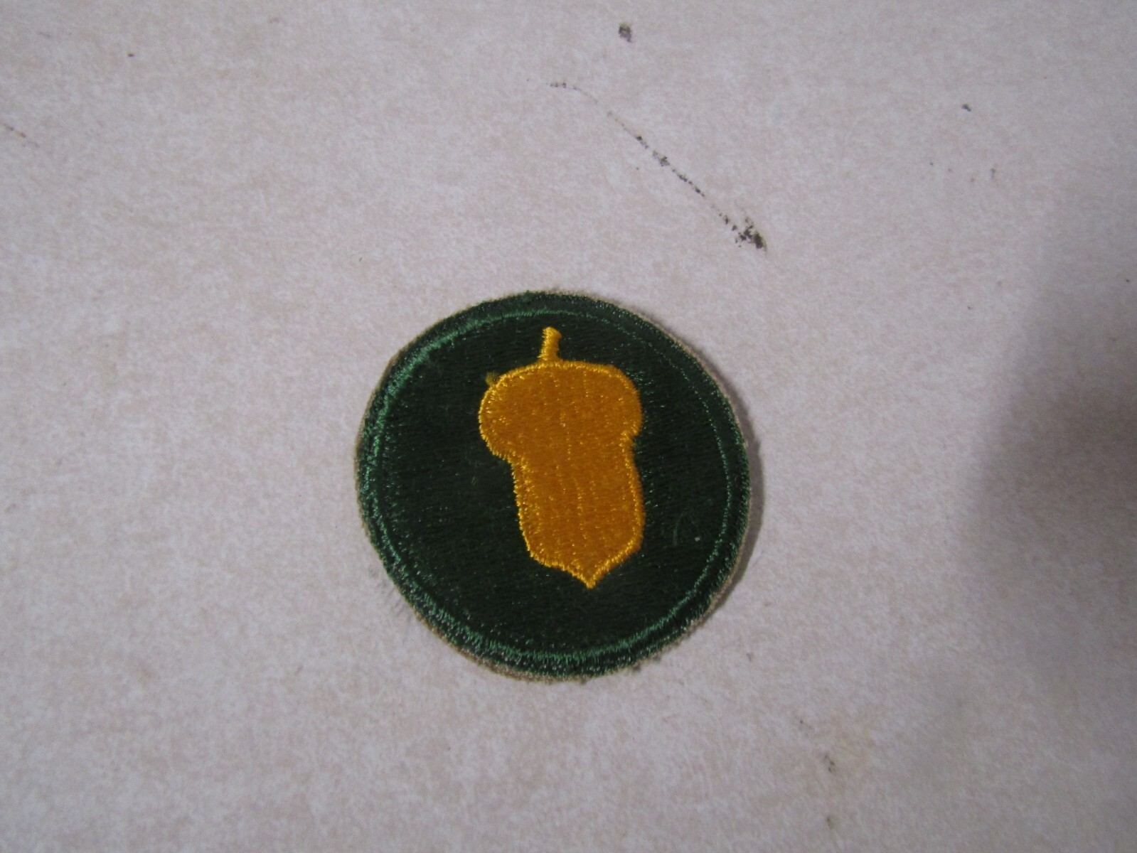ORIGINAL MILITARY PATCH SEW ON WW2 ERA NO GLOW US ARMY 87TH DIVISION
