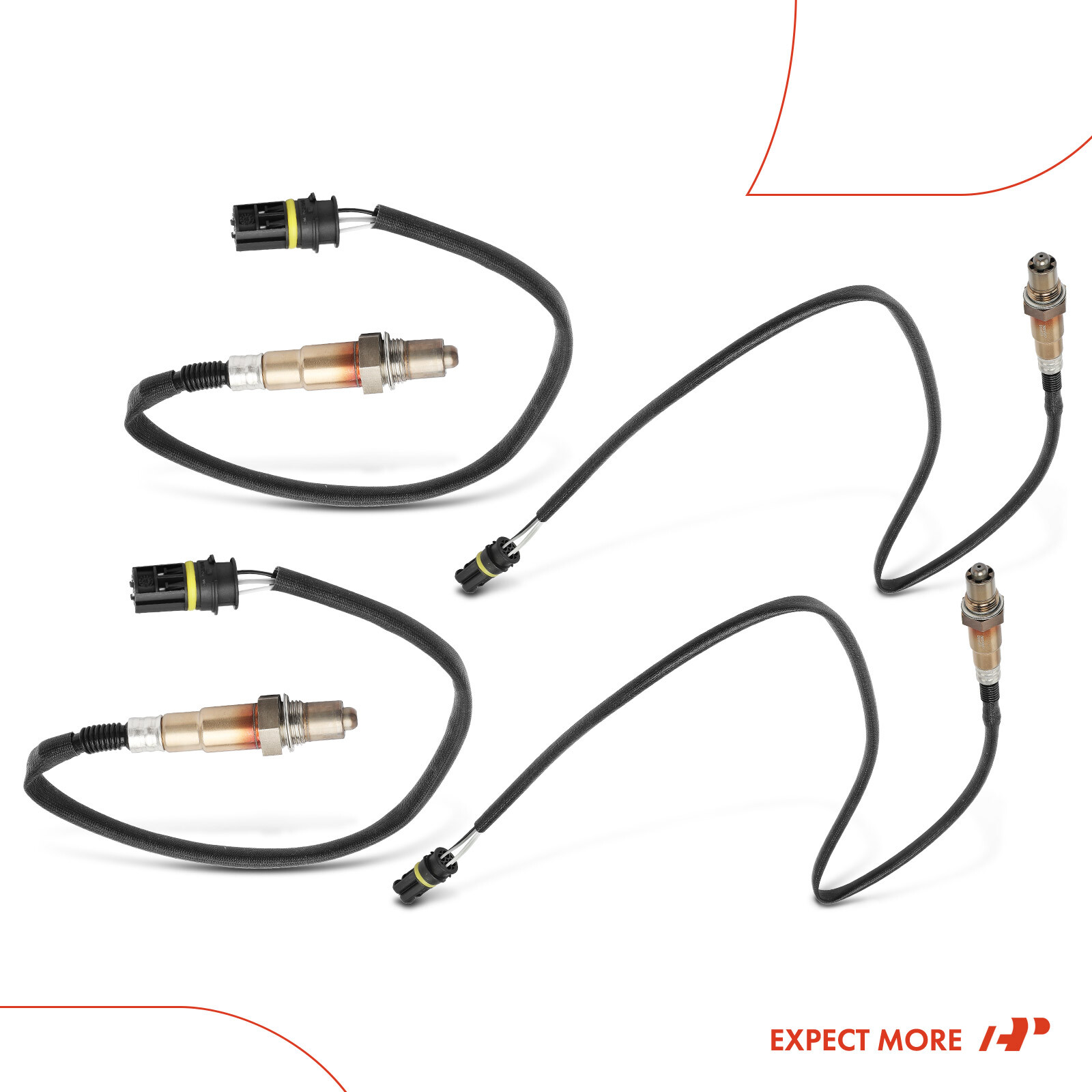 4x O2 Oxygen Sensor Upstream & Downstream for Mercedes-Benz E320 E500 ML500 R500