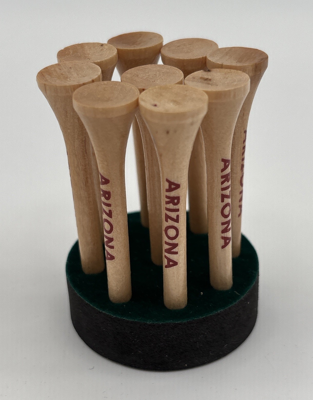 Vintage Arizona Waste Management People’s Open Wooden Golf Tees #9 NOS RARE