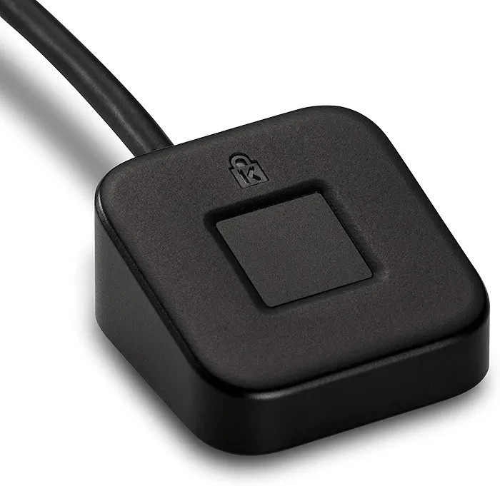 Kensington VeriMark Desktop USB-A/USB-C Windows Hello Fingerprint Key FIDO U2F