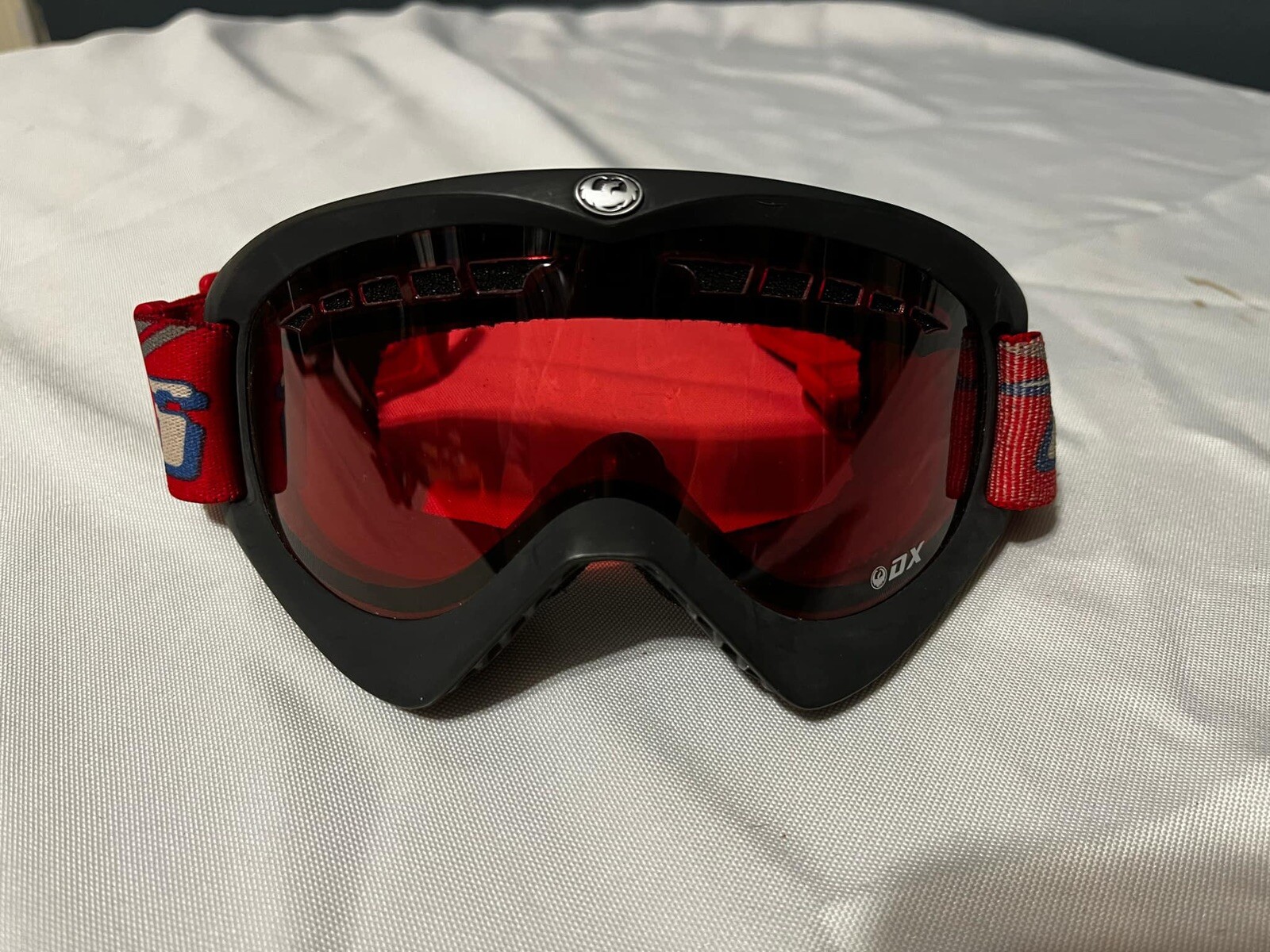 Motorcross Goggles Roko Quick Snap Red Black
