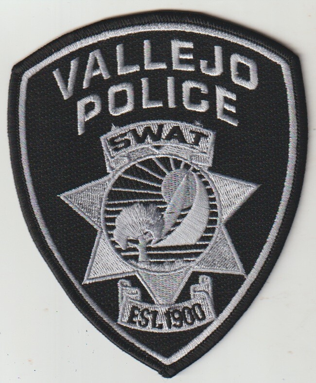 Vallejo CA SWAT obsolete patch shipped from Australia