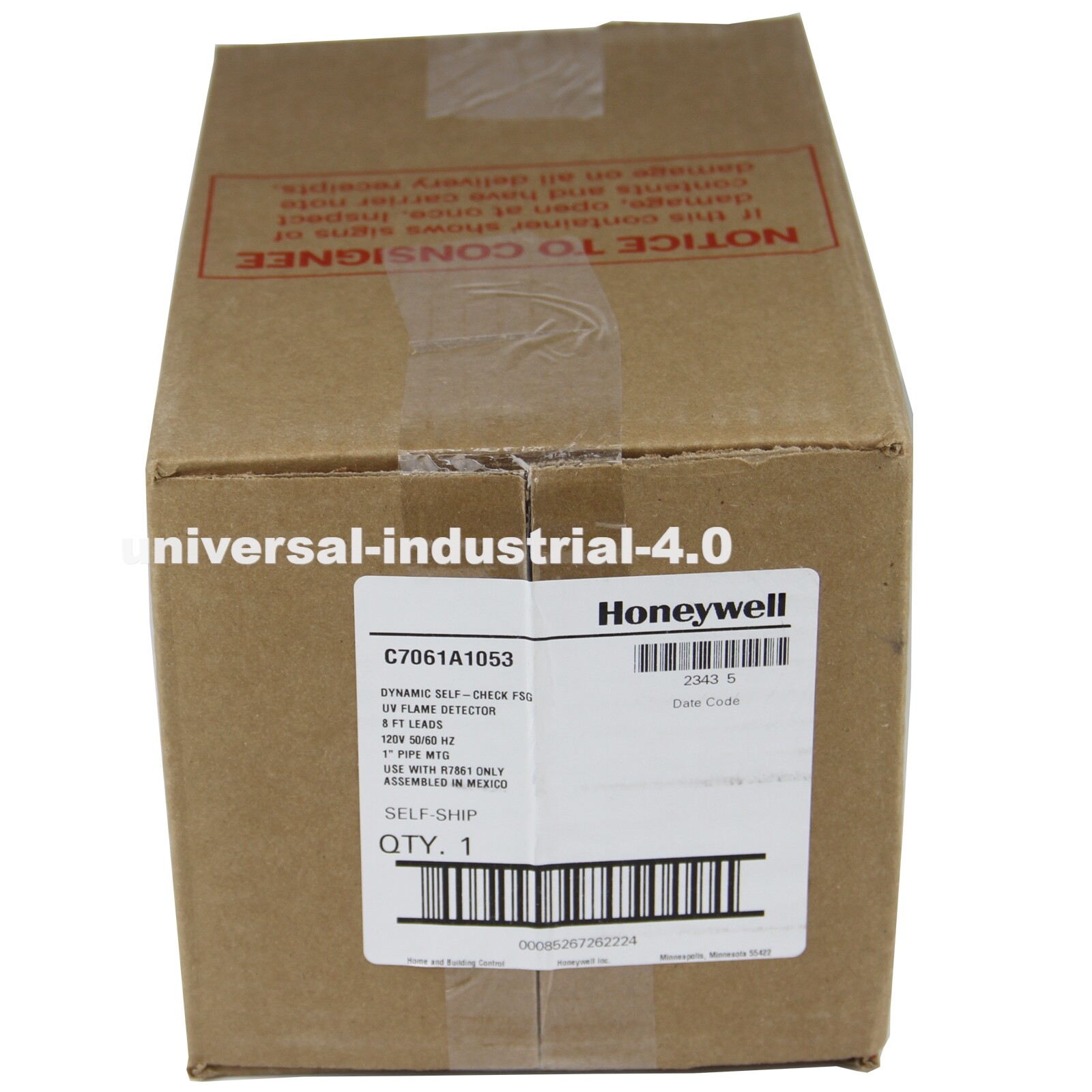 NEW Honeywell C7061A1053 UV Flame Detector Replace C7061A1012