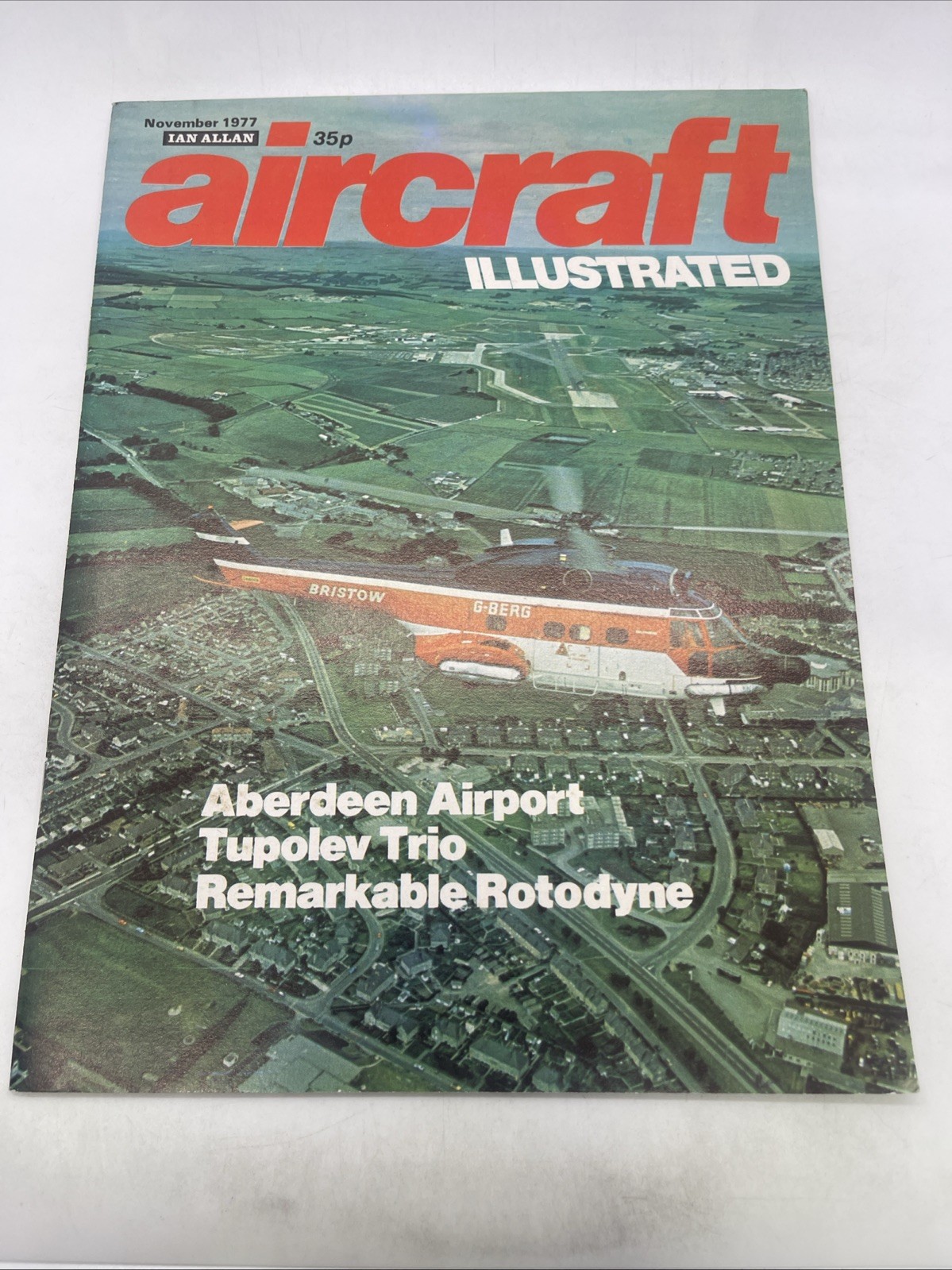 Ian Allan Aircraft Illustrated Magazine 8 1977 Vulcan B2 Lancaster Bomber AV-8A