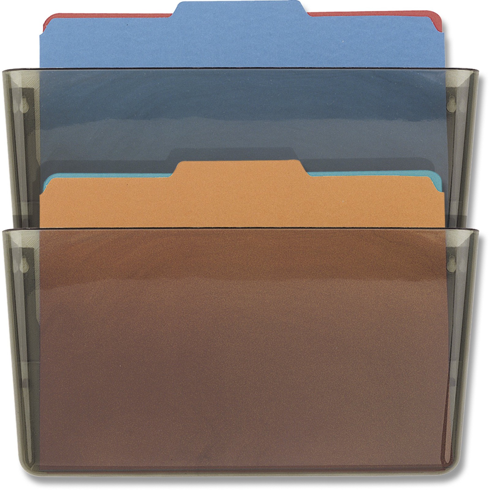 21401 Wall Mountable Space Saving File Organizer Pocket Holder Office Home