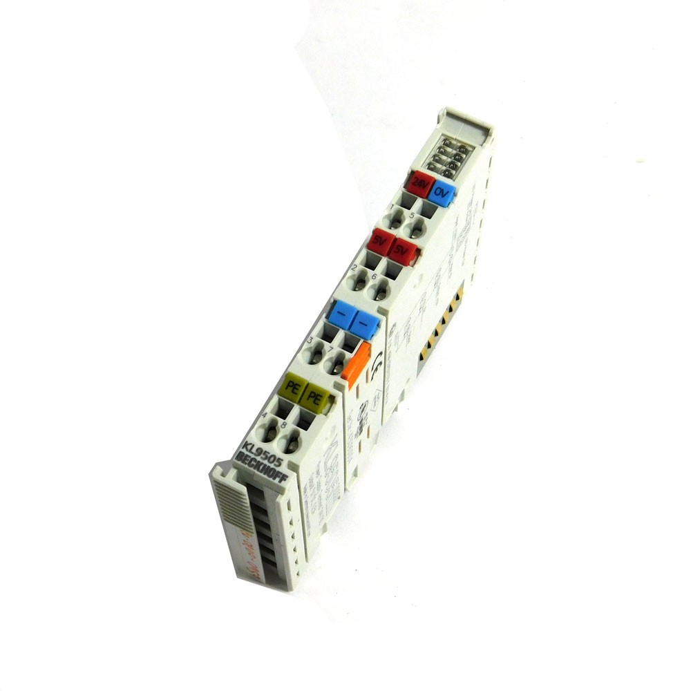 Beckhoff KL9505 5VDC Power Supply Terminal Module 24VDC Input Voltage