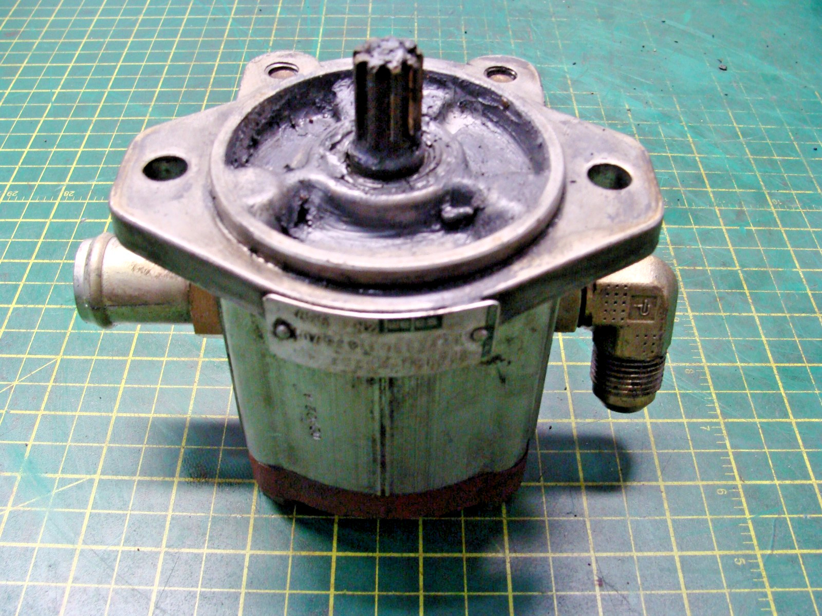 SALAMI 2PZ14S-R5282 HYDRAULIC GEAR PUMP PULL FROM RAYMOND EASI-OPC30TT