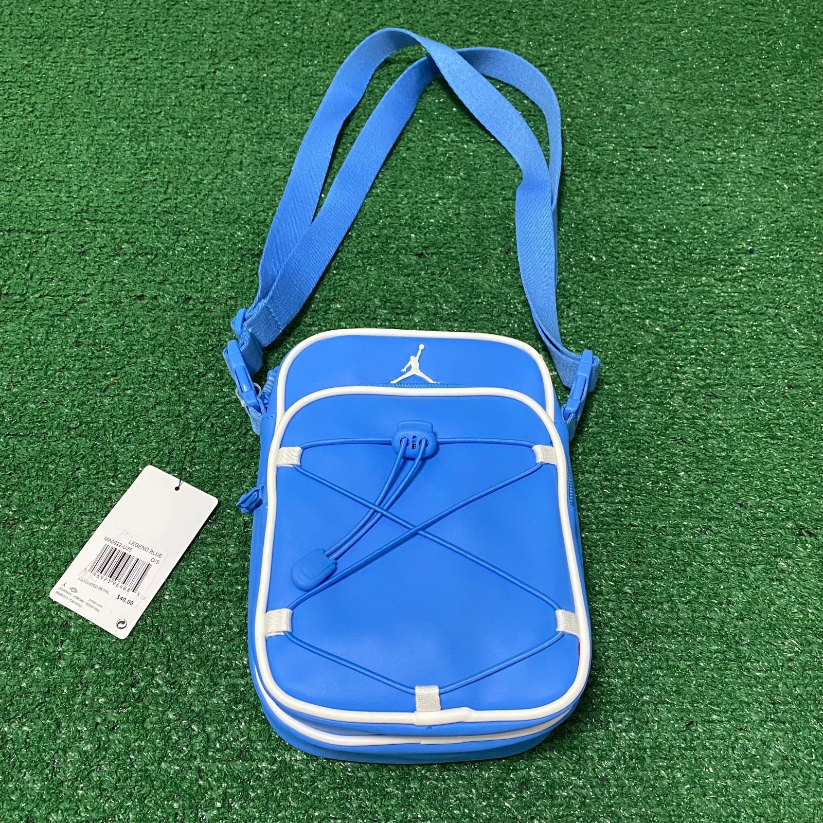 Air Jordan Festival Travel Bag Unisex Legend Blue Crossbody Strap MA0922-U25