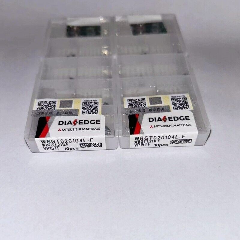 Mitsubish WBGT020104L-F VP15TF WBGT1.211 LF VP15TF 10pcs carbide inserts