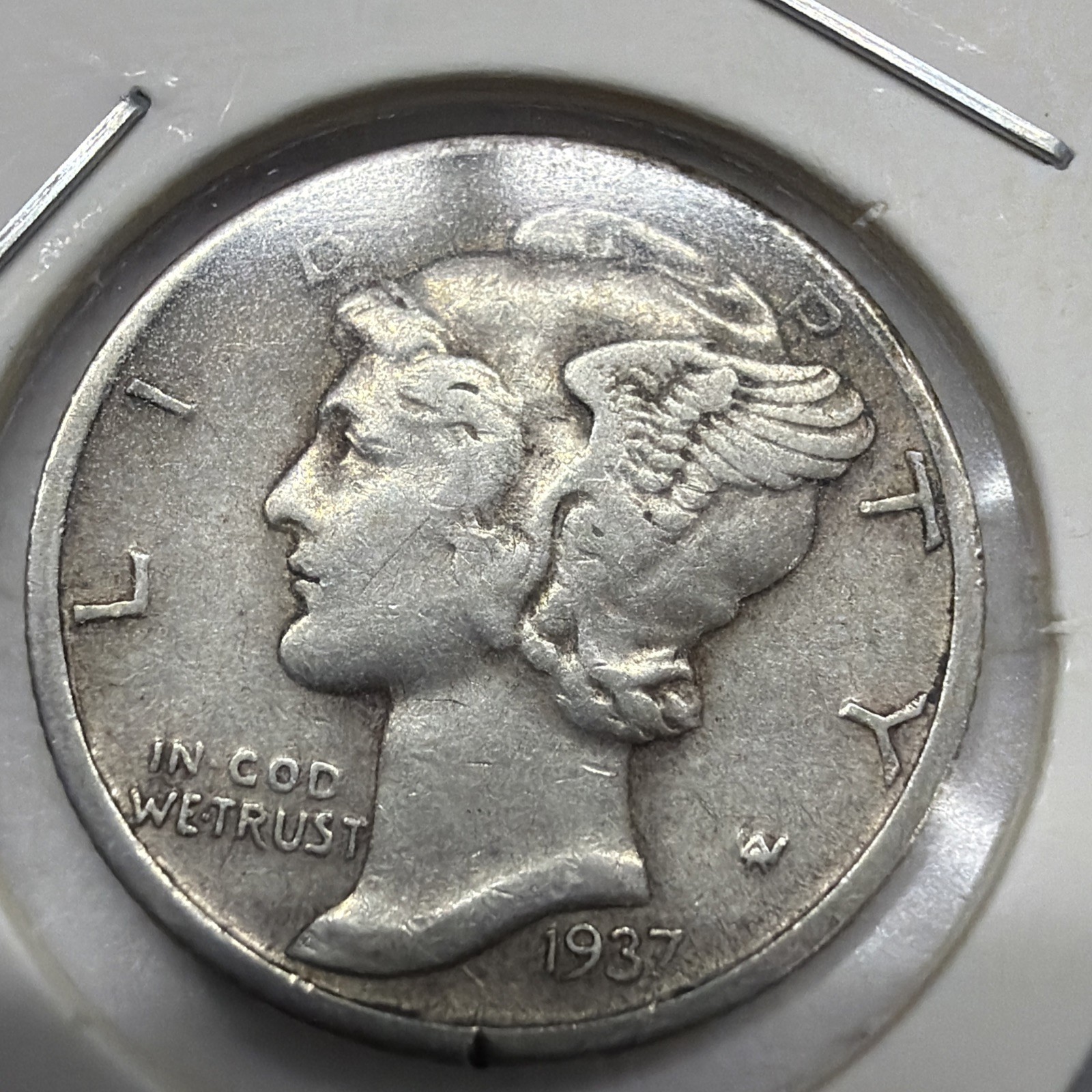 1937-D Mercury Dime Actual Coin Check Out All Our Dimes And Coins For Savings