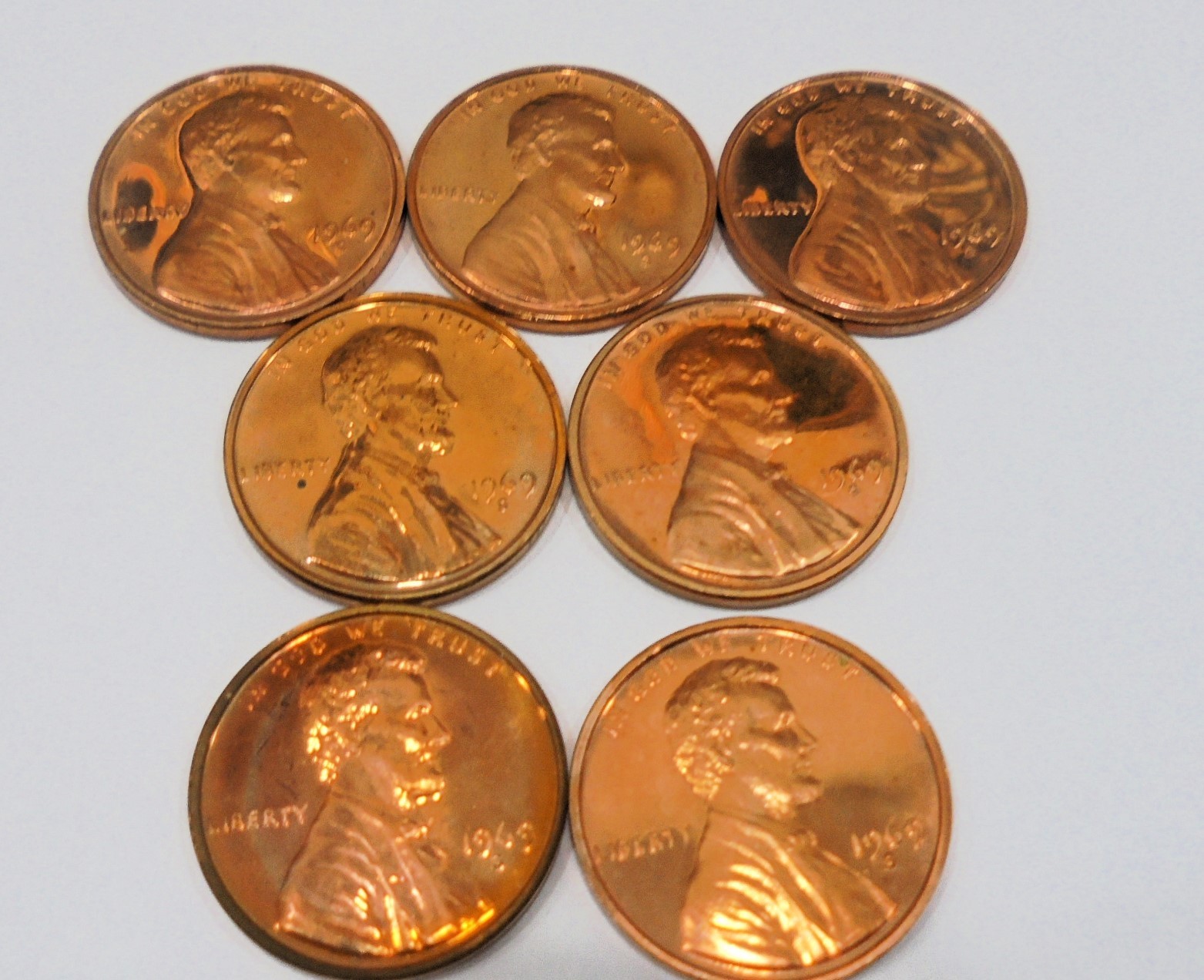 1969s Proof Copper Lincoln Memorial Penny 9 AVAILABLE