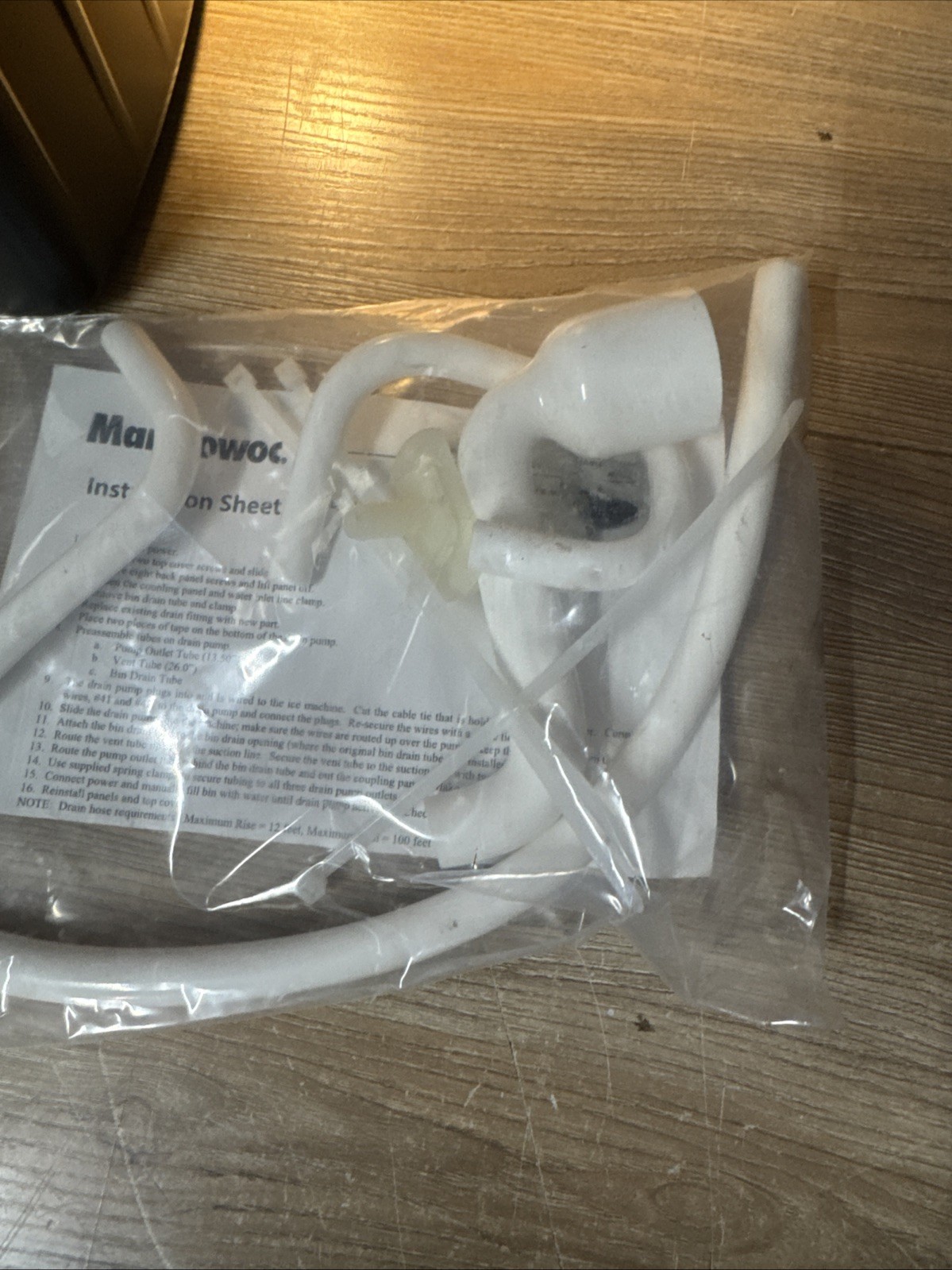 Manitowoc K-00376 & K00516 Ice Machine Drain Pump for SM50 - NEW