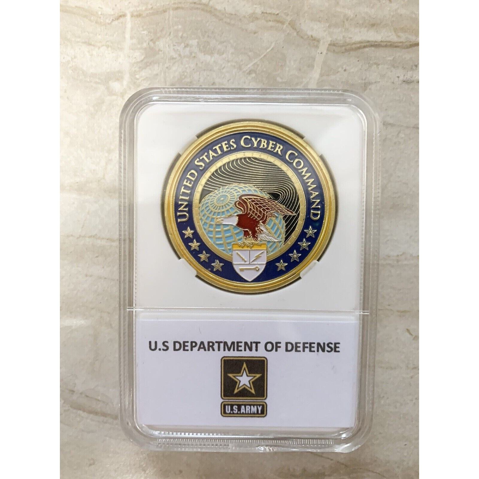 US CYBER COMMAND-Department of Defense Challenge Coin USCYBERCOM