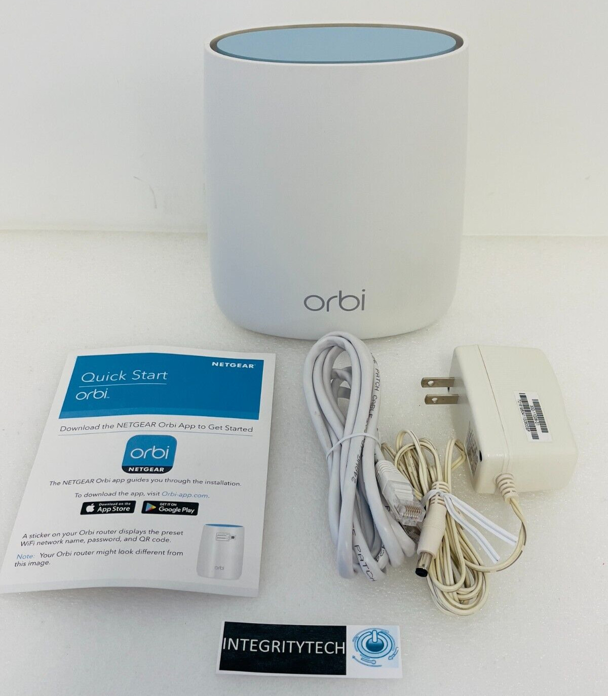 Netgear Orbi RBR20 AC2200 Tri-band Wireless WiFi Router System, Open Box