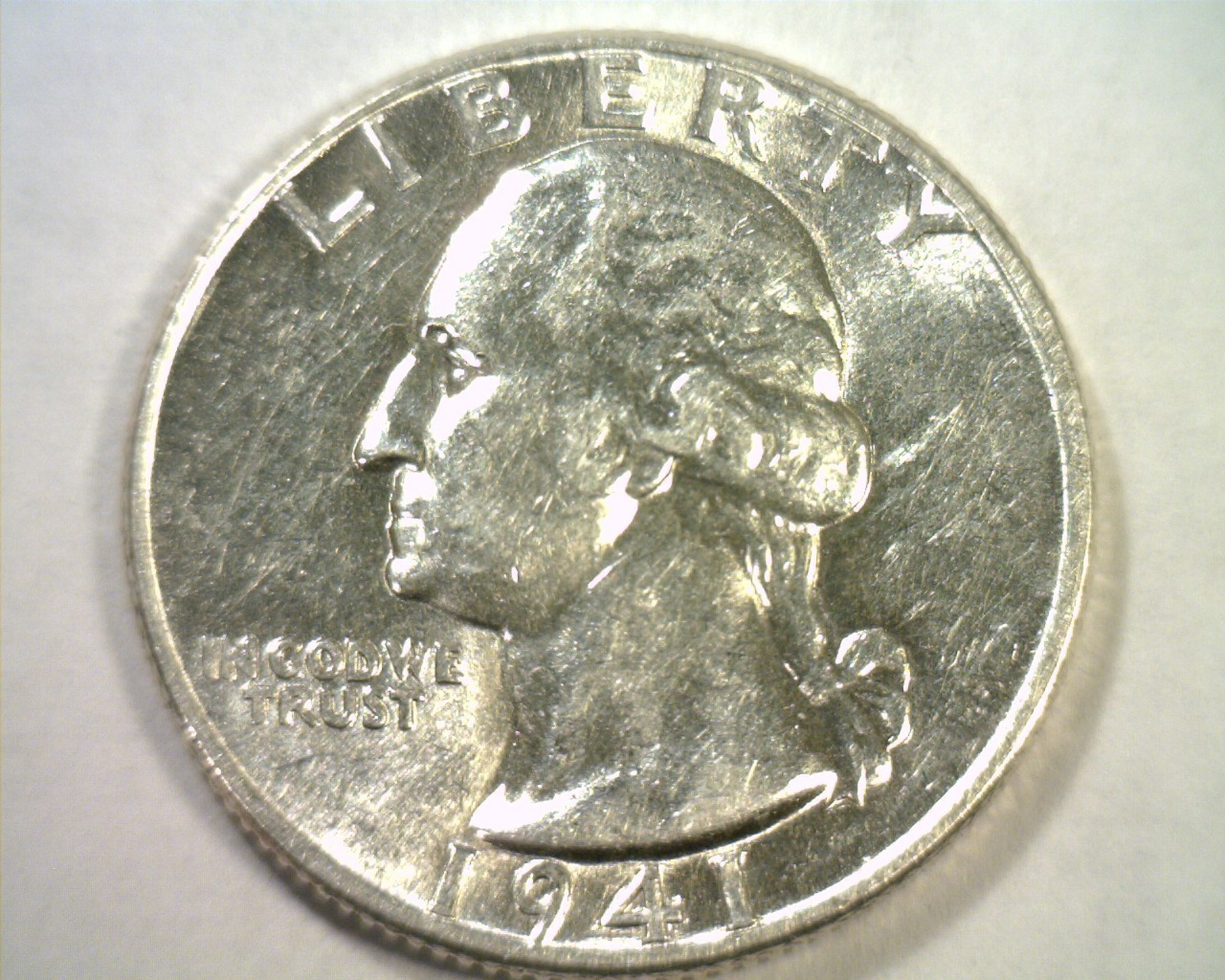 1941 WASHINGTON QUARTER CHOICE ABOUT UNCIRCULATED CH.AU NICE ORIGINAL COIN