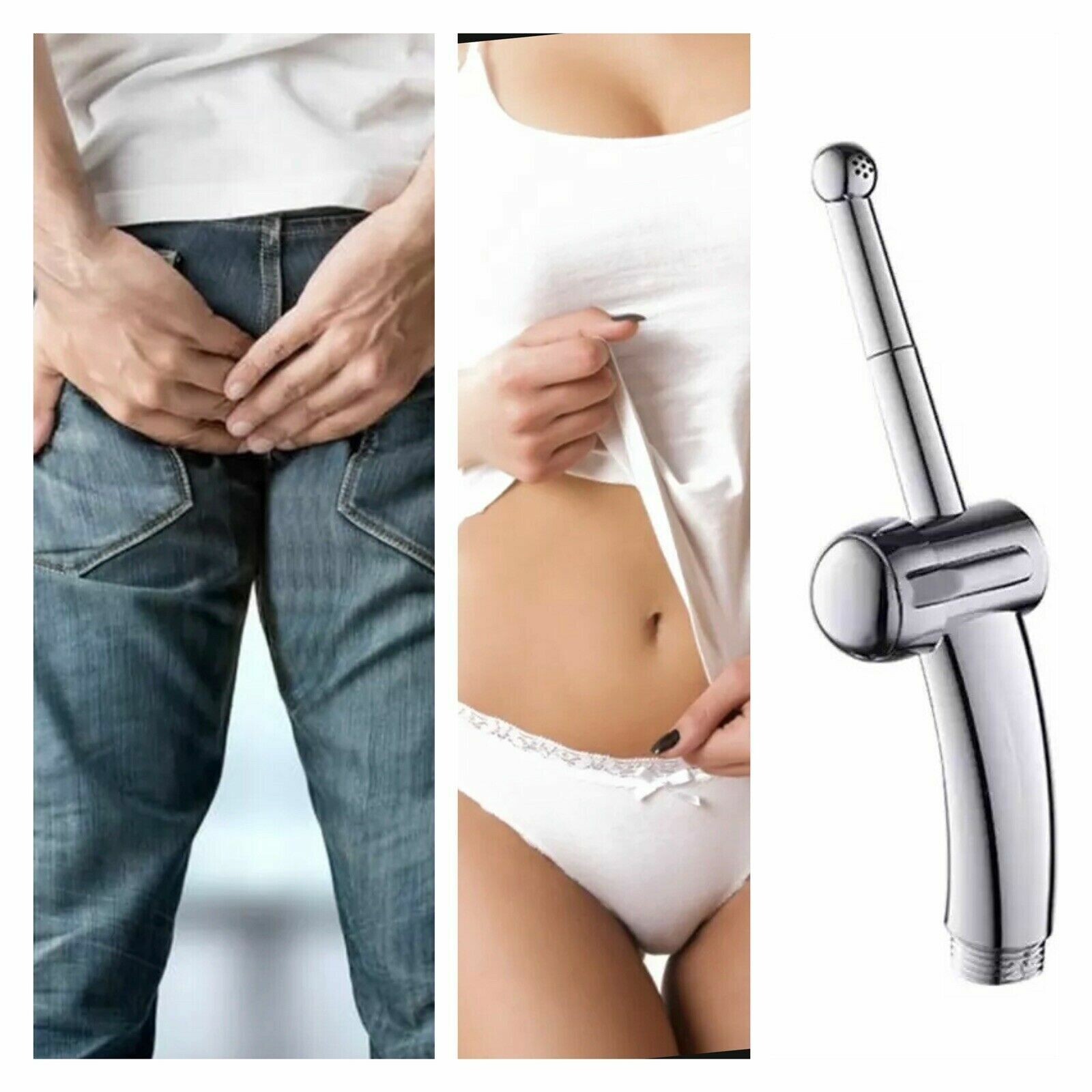 Shower Enema Douche Attachment Anal Cleaning Nozzle W FLOW REGULATOR Head Only