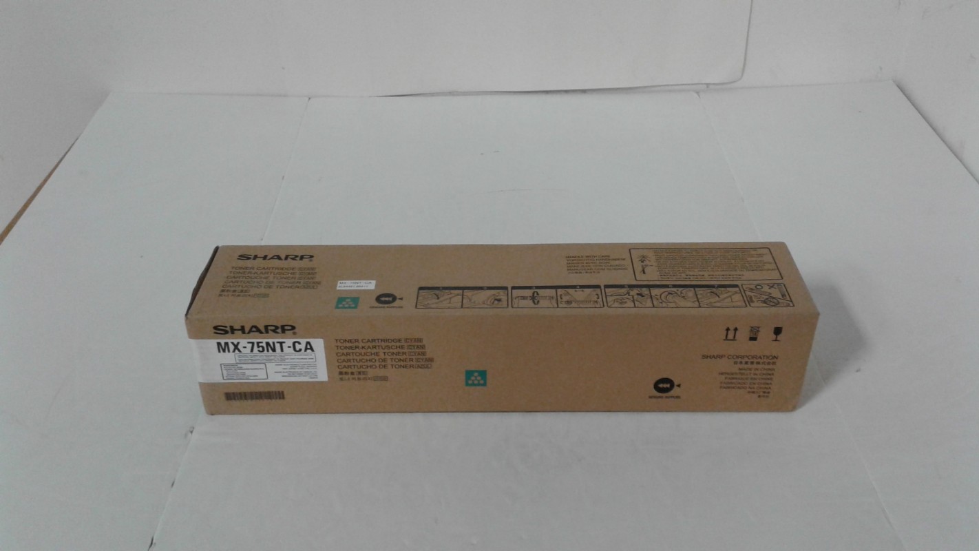 Sharp Toner Ctg MX-75NTCA Cyan for Sharp MX-7090N