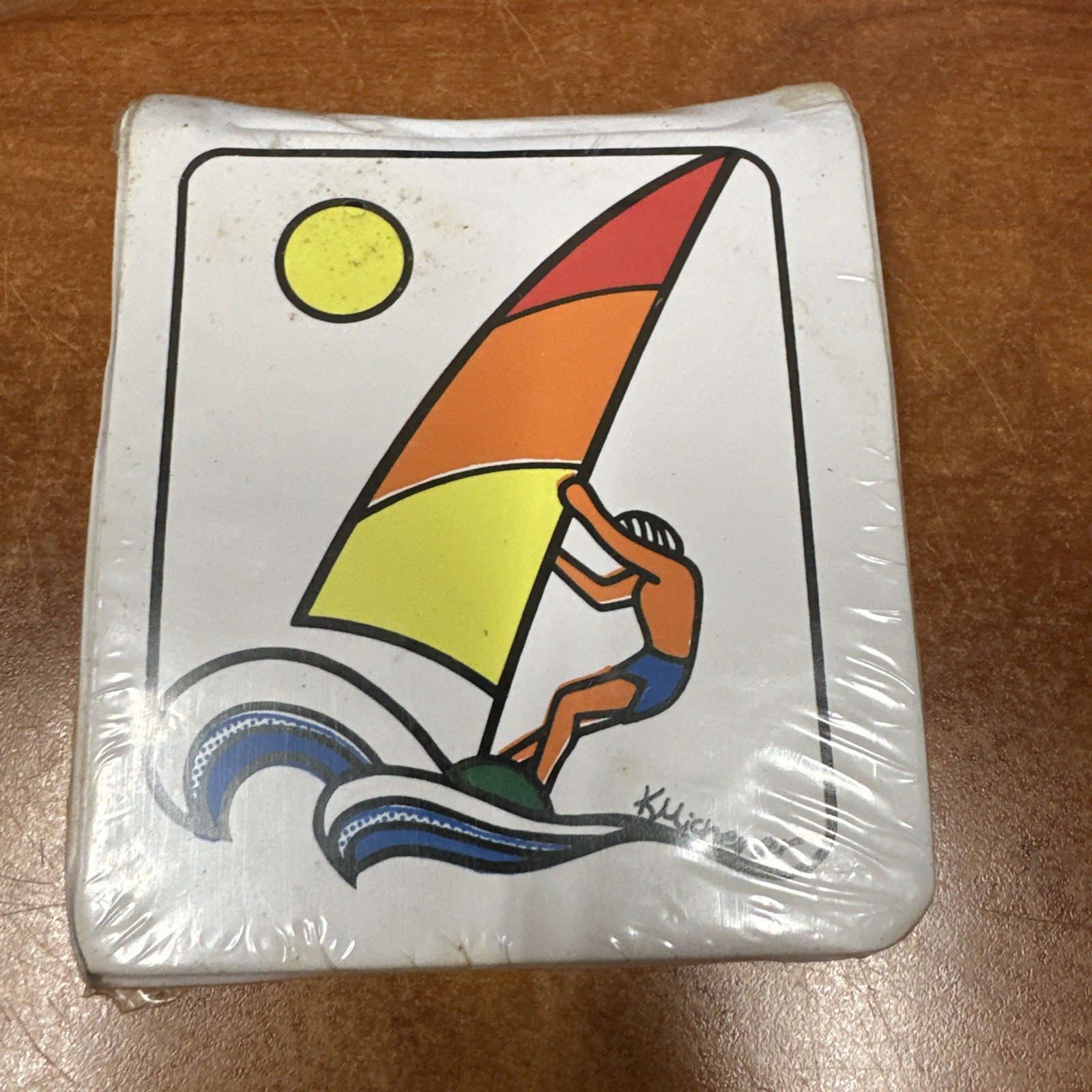 LAST CHANCE CLEARANCE/ FREE SHIPPING 1985 WINDSURFER NOTE-PAD NOS