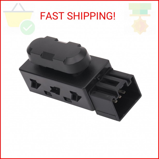 Vurkcy 6 Way Driver/Passenger Side Power Seat Adjustment Switch Fit for Ford, Li
