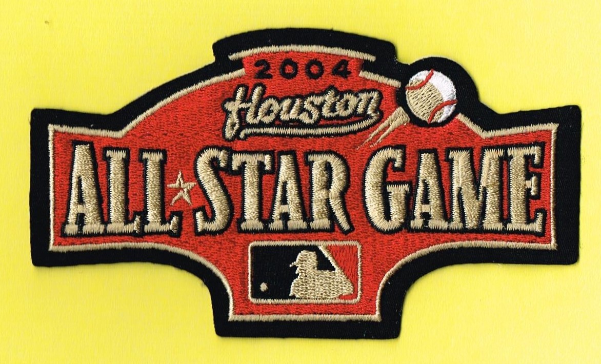 2004 HOUSTON ASTROS ALL-STAR GAME MLB UNIFORM - 4 Inch Baseball PATCH
