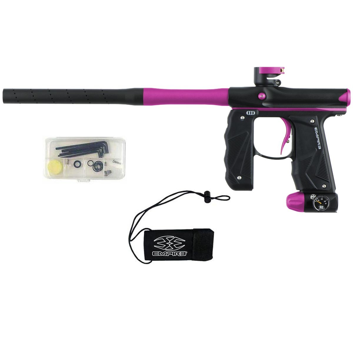 Empire Mini Paintball Marker GS - Dust Black / Pink