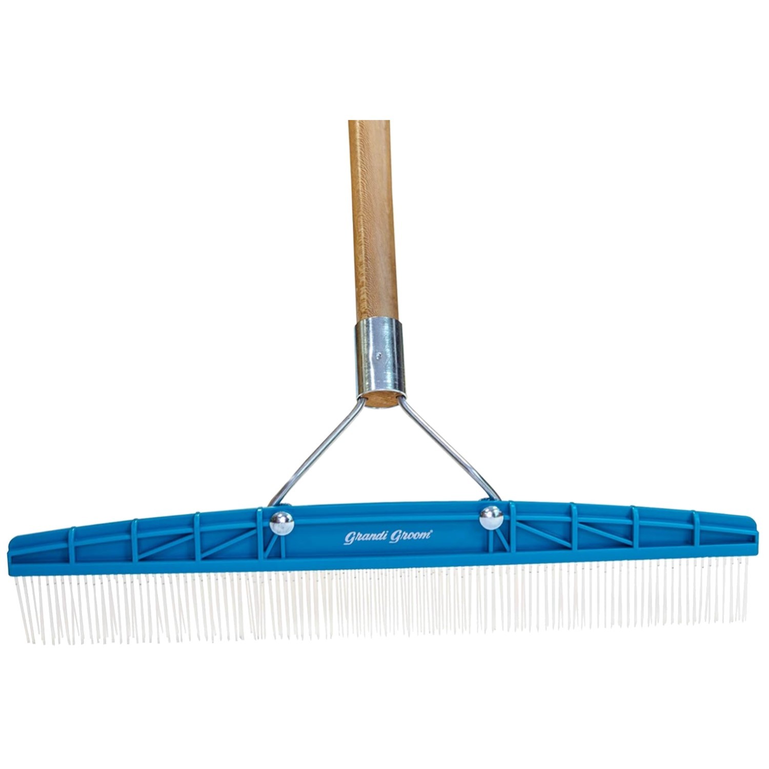 AB24 Carpet Rake - 18" Head, 54" Handle - Blue