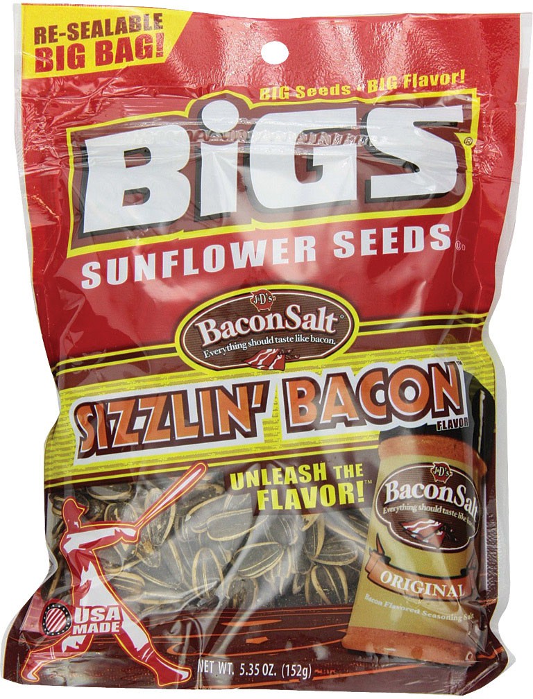 Bigs Sunflower Seeds Bacon Snacks - The Ultimate Crunchy and Flavorful Snack!