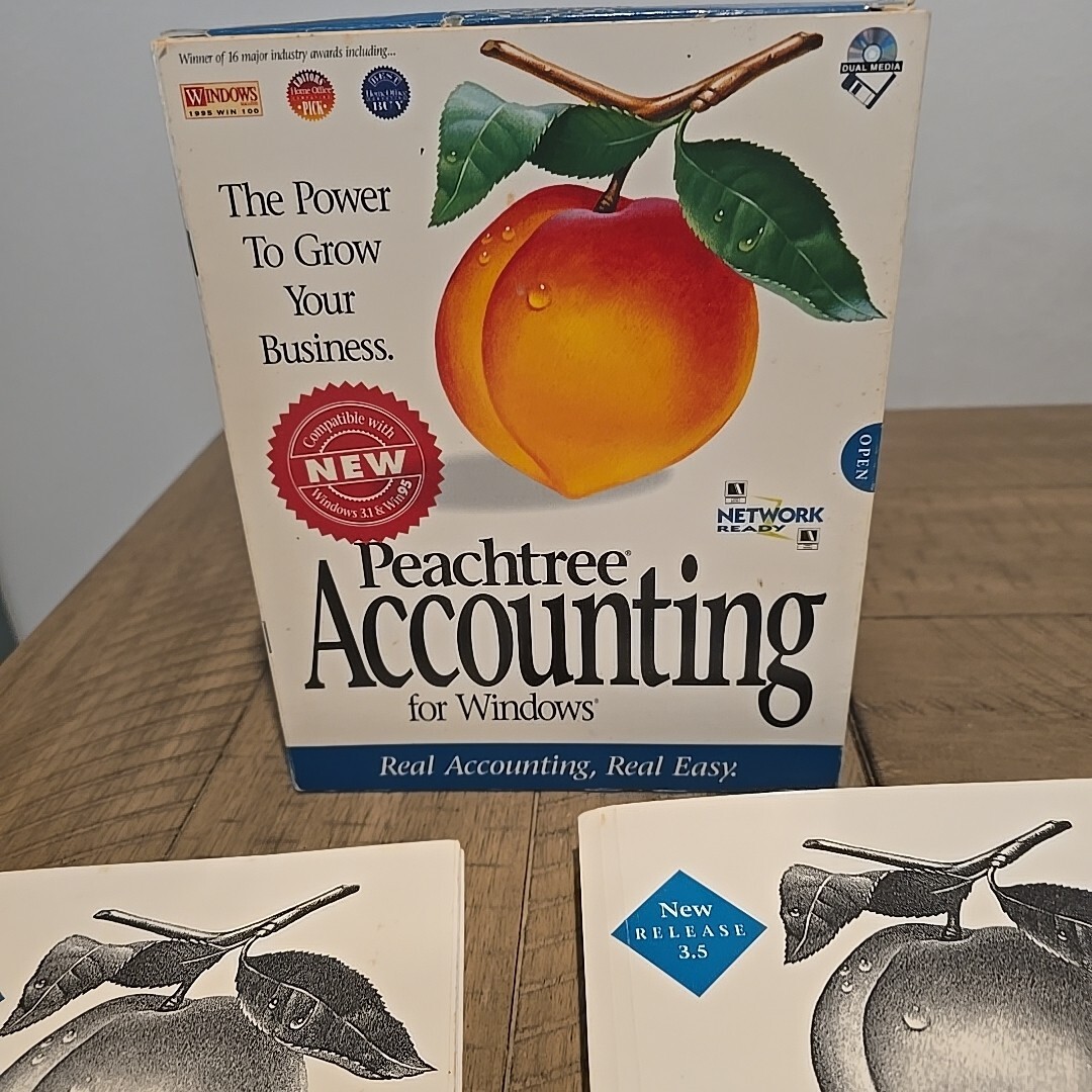 Peachtree Accounting Software For Windows Version 3.5