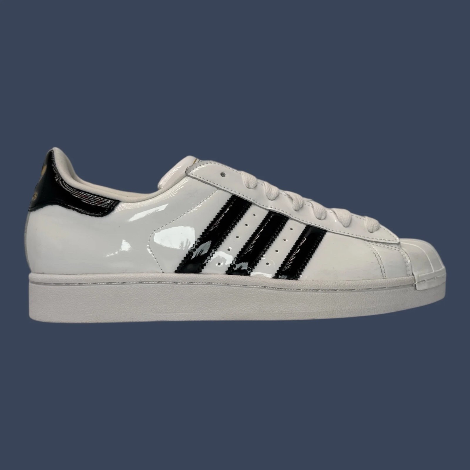 Adidas Superstar 2 Cloud White Core Black Women - JS4010 Patent Leather
