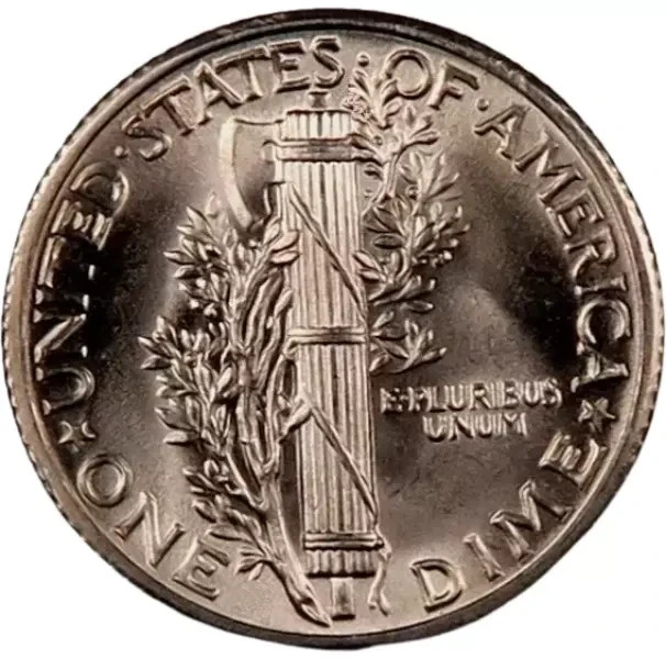 1926 Mercury Dime ~ Choice/Gem BU (Full Split Bands - FSB) ~ 90% Silver