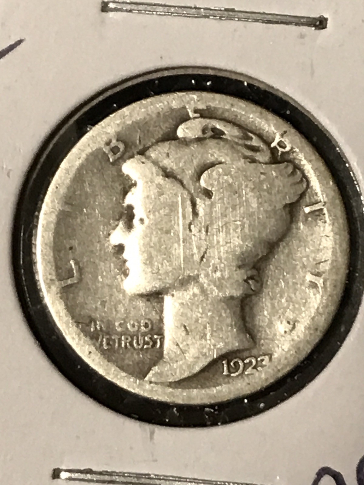 1923 Mercury Dime