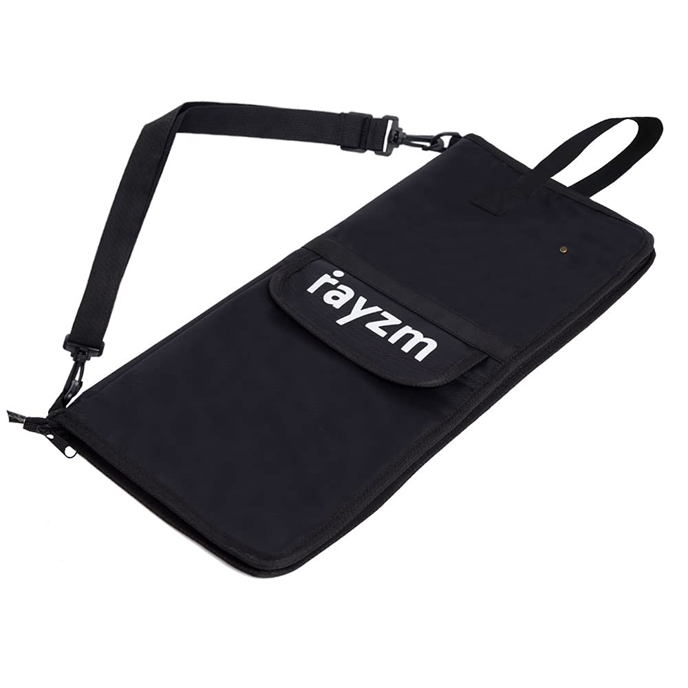 Drum Stick Bag with an External Pocket, Standard Nylon Stick Bag with a Carry