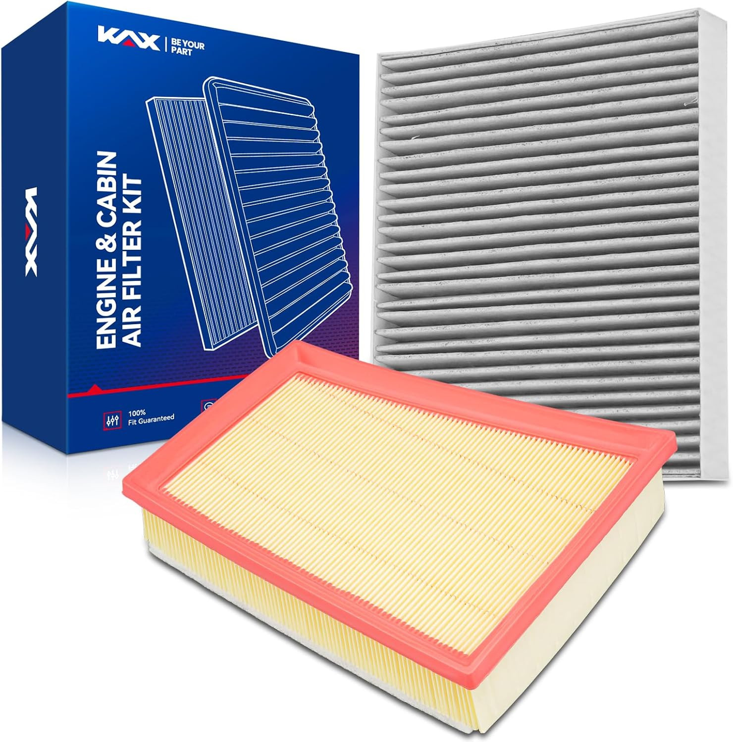 Engine & Cabin Air Filter Kit, Replacement for Chevrolet Trailblazer 2021-2026,