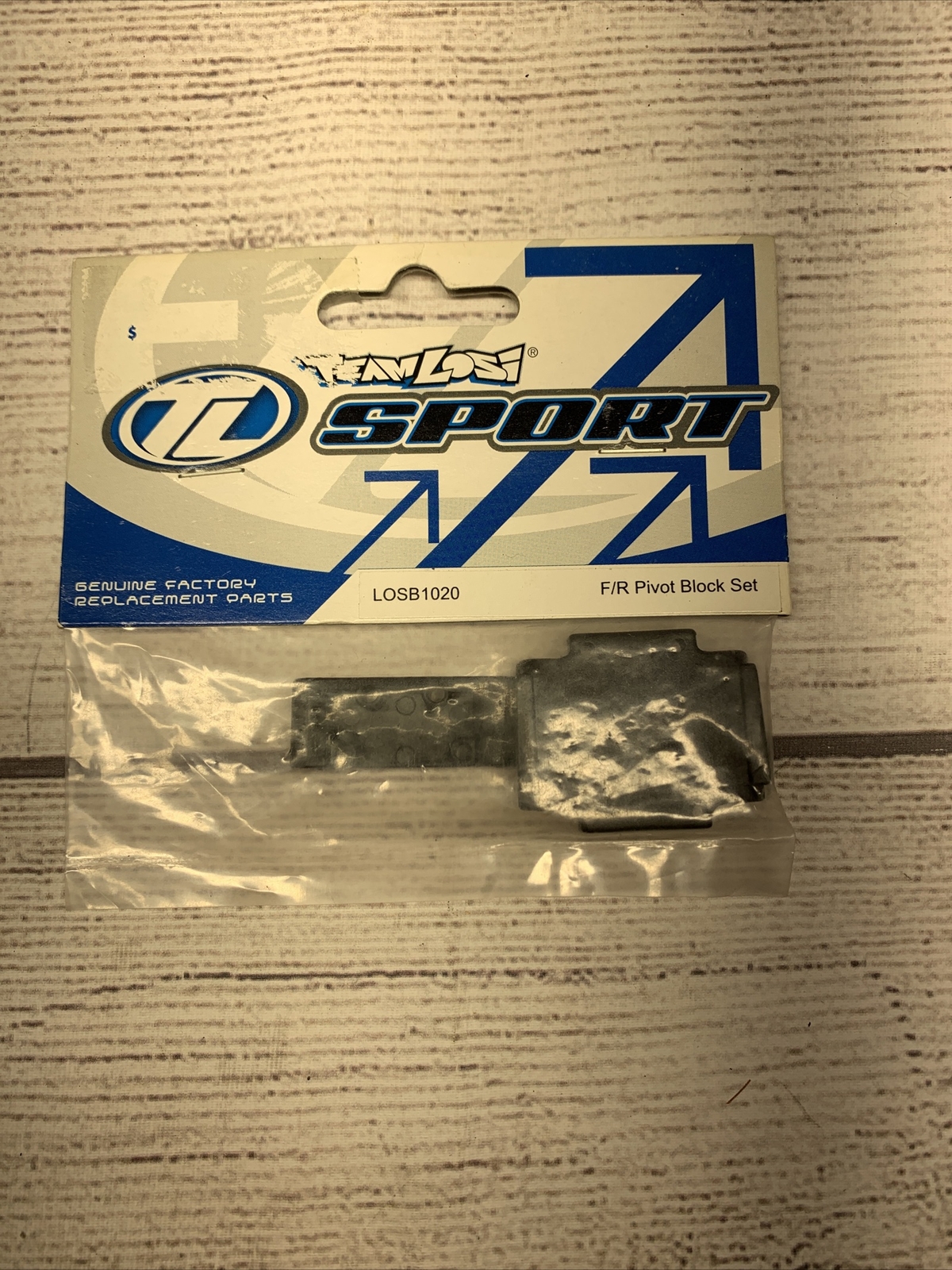 TEAM LOSI LOSB1020 FRONT REAR PIVOT BLOCK SET LOSI 1020 RC PART BOX A6