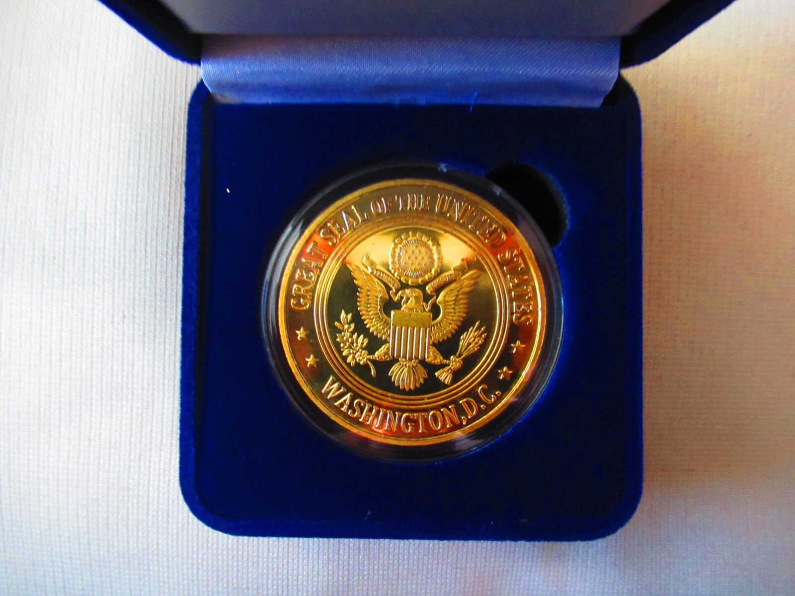 United States Cyber Command Challenge Coin w/ Presentation Box