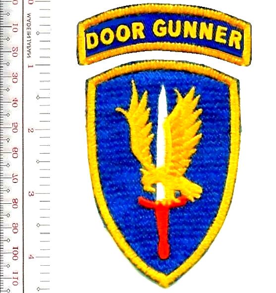 US Army Vietnam 1st Cavalry Divi 11th Aviation Battalion Airmobile Vel NO TARIFF