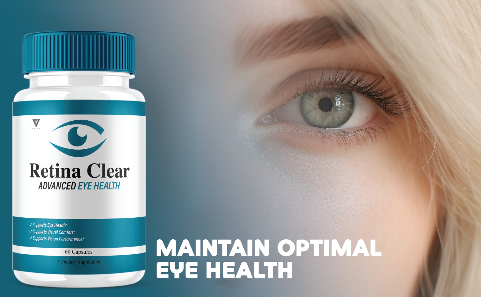 Retina Clear Capsules, RetinaClear Premium Supplement (60 Capsules)