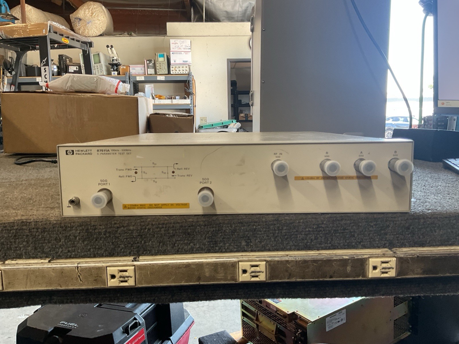 Hewlett Packard HP 87511A S-Parameter Test Set RF Network Analyzer