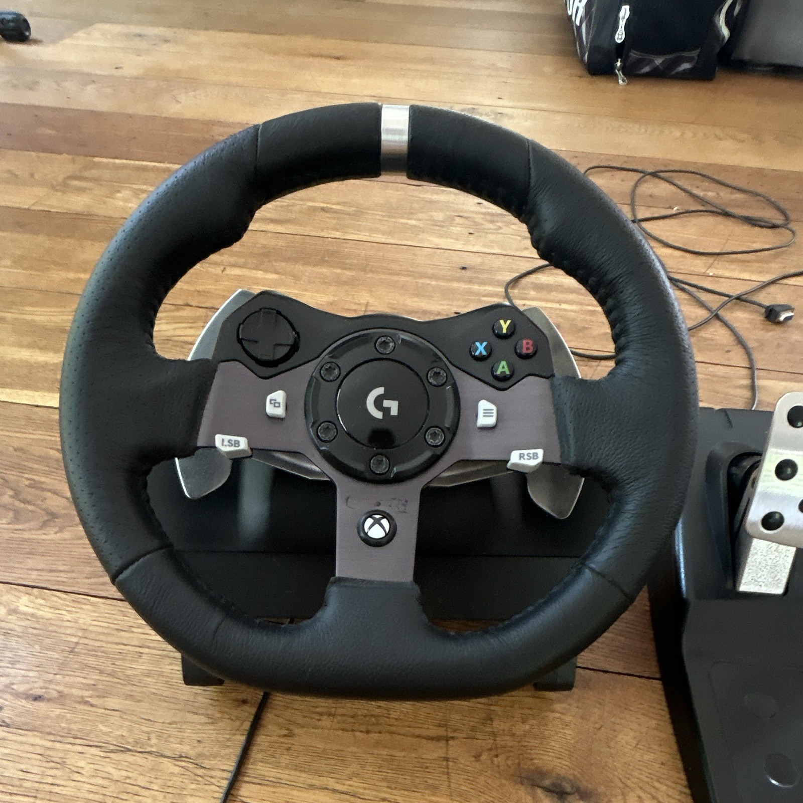 Logitech G920 Wired Racing Wheel Bundle w/ Pedals & Shifter for Xbox