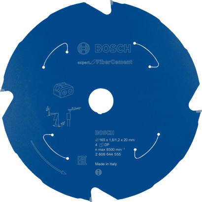 New Genuine Bosch 2608644555 Expert for Fibre Cement Circular Saw Blade