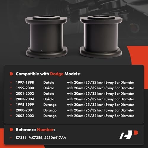 Rear To Frame Stabilizer Bar Bushing Sway Bar Bushing - Compatible with Dodge