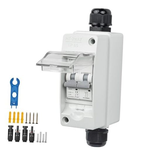 Solar Panel Disconnect Switch 1000V 60A PV Shut Off Switch 1000VDC 60Amps