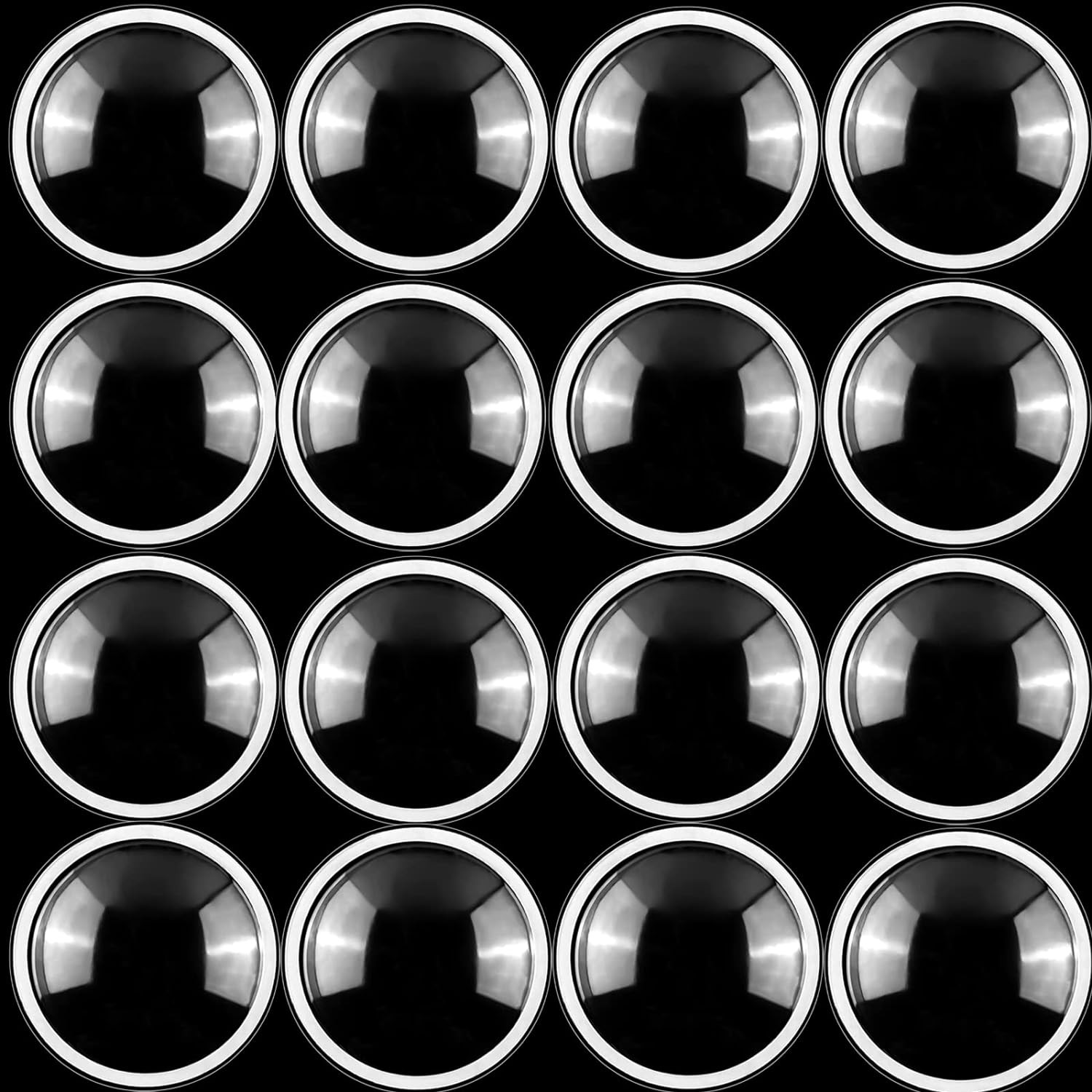 20PCS 3D Dimensional Shaker Domes for Adding Dimensions to Shaker Cards Pllastic