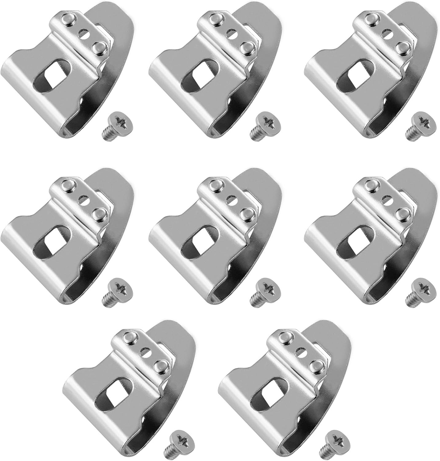8Packs Belt Clips for Milwaukee 42-70-2653, 304 Stainless Steel Drill Belt Clip