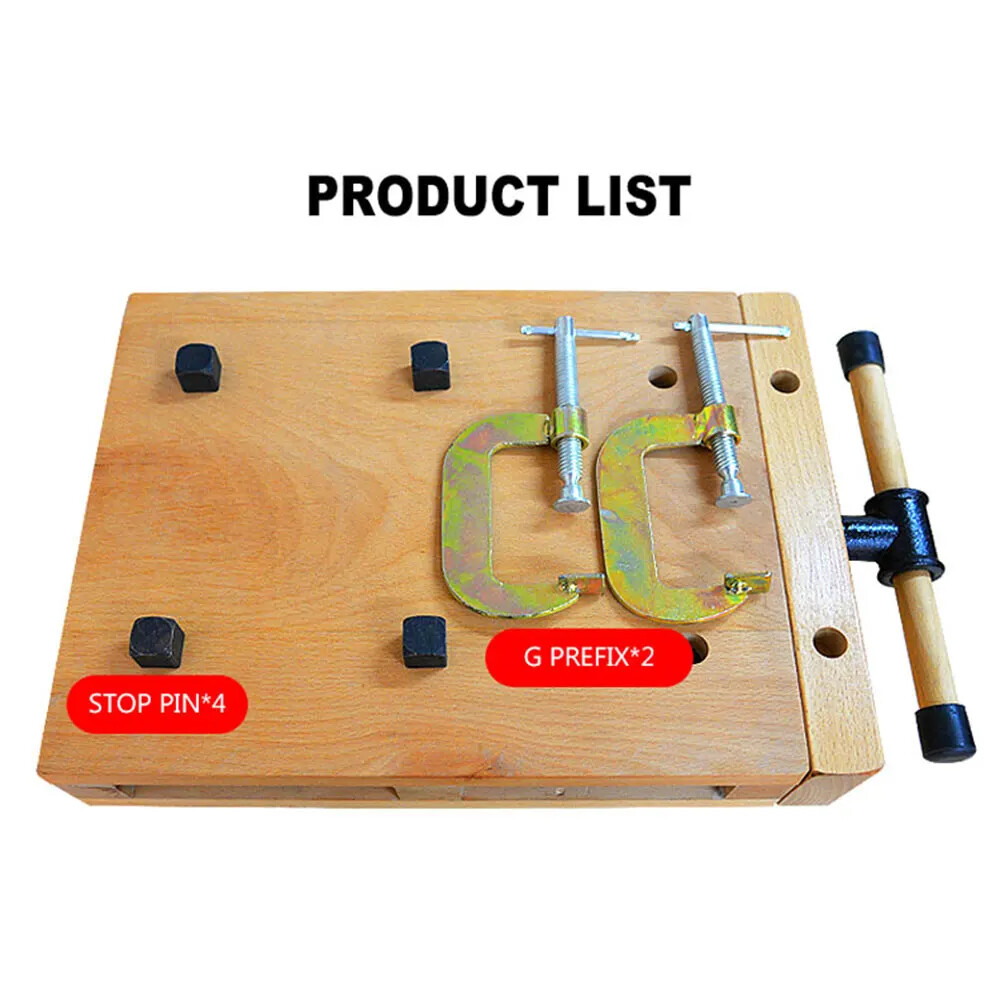 Household Woodworking Table Miniature Multifunctional Beech Woodworking Table