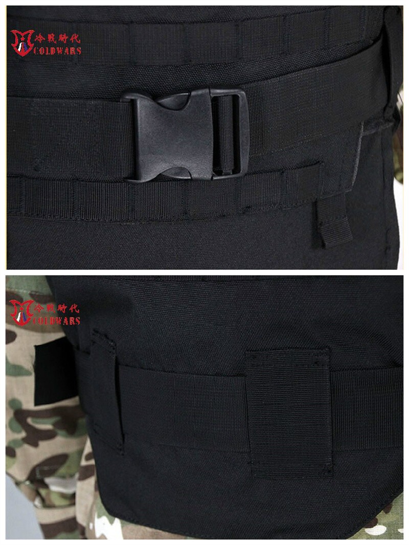 Russian Bulletproof Tactical Vest Molle BK OD Combat Training Protective Vest