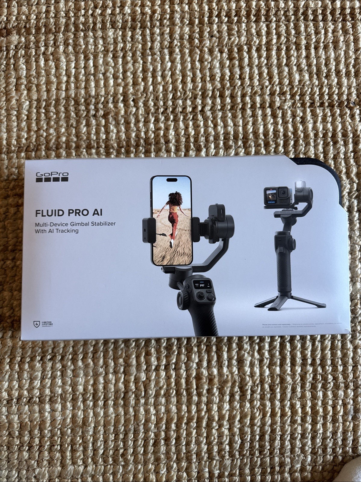 GoPro Fluid Pro AI Multi Device Gimbal Stabilizer With AI Tracking