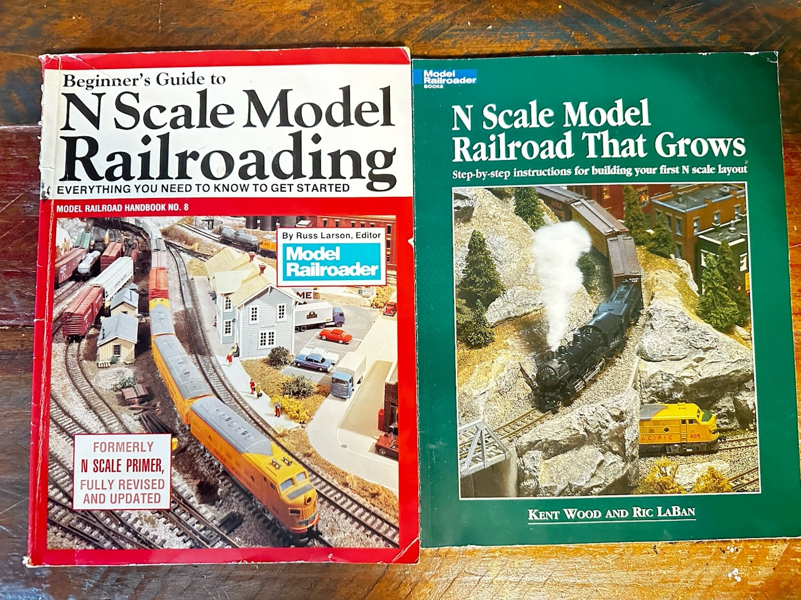 Lot of 2 N Scale Model Railroading Books – Trackwork & Layout Modeling