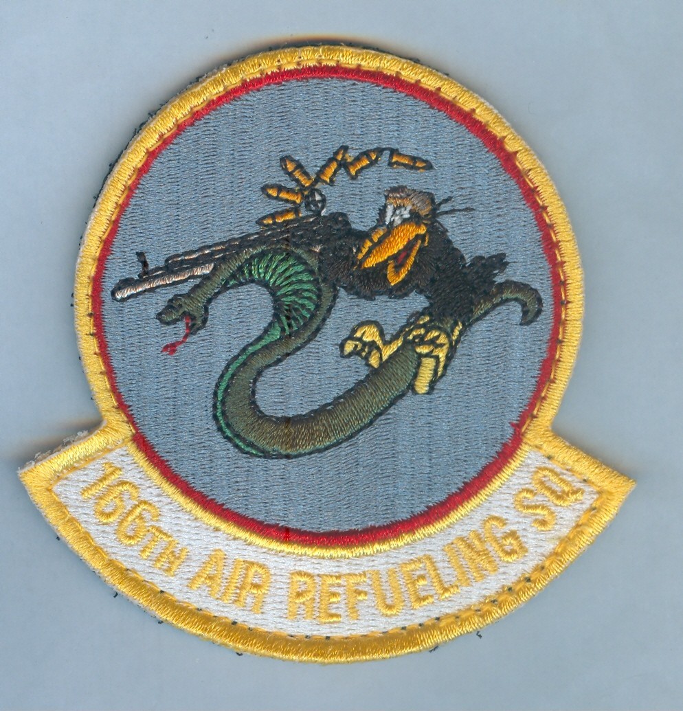 USAF / US Air Force 166th AIR REFUELING SQDN NEW TYPE - HARD TO FIND ... X