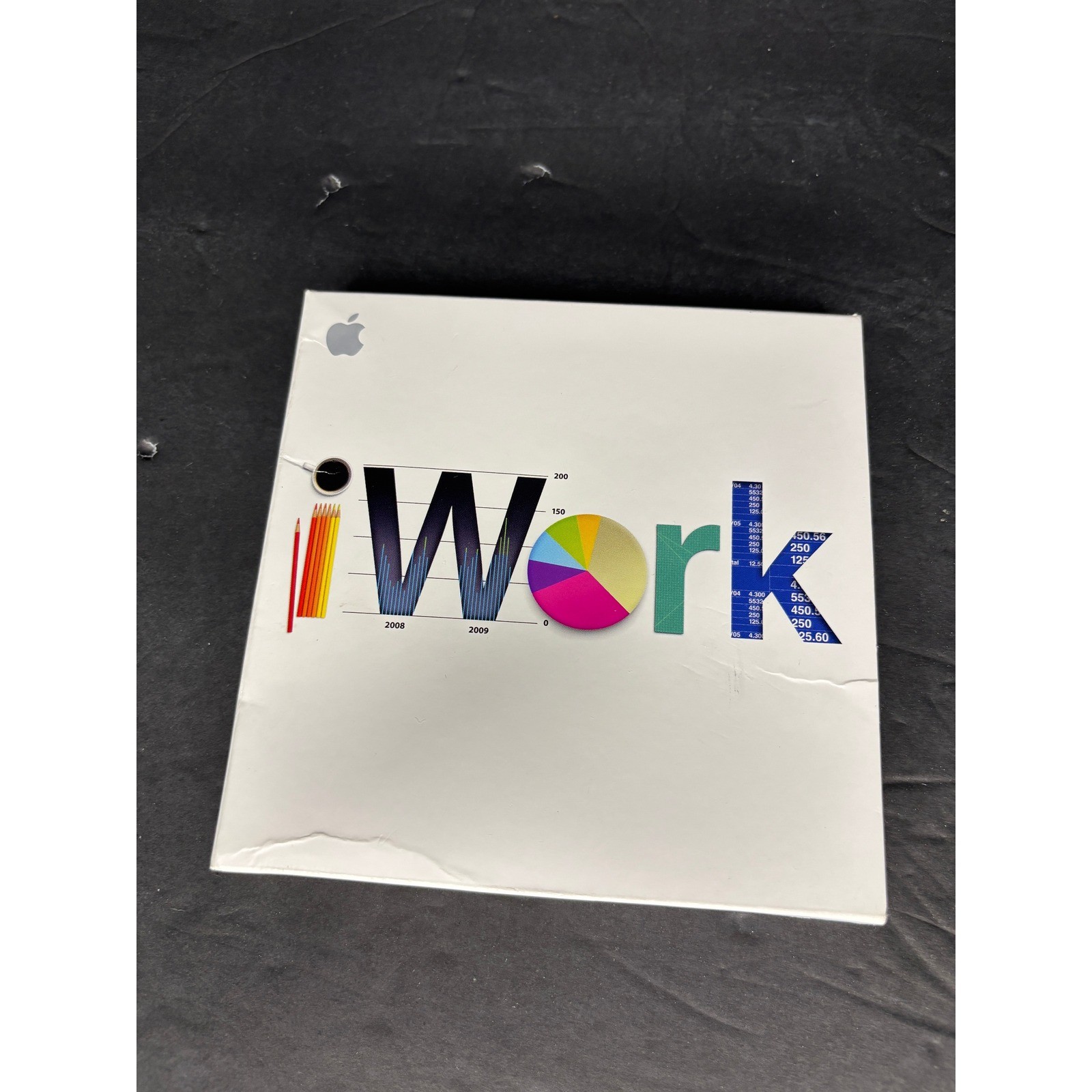 Apple iWork 09 Mac OS X Software Pages Numbers Keynote Retail DVD MB942LL/A